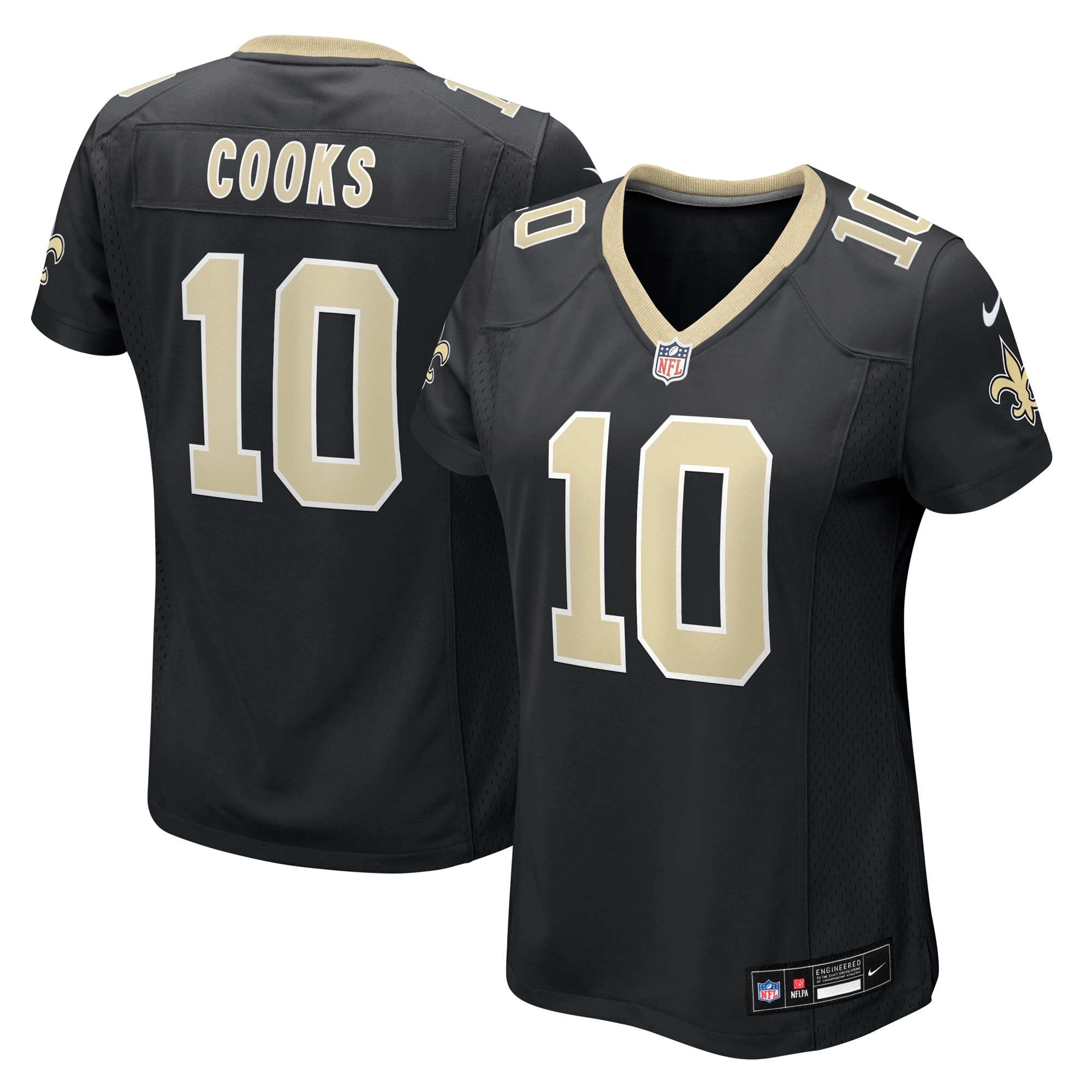 brandin cooks new orleans saints nike womens team game jersey black clowdercats vcfdz.jpg