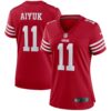brandon aiyuk san francisco 49ers nike womens player jersey scarlet clowdercats mrjoo.jpg