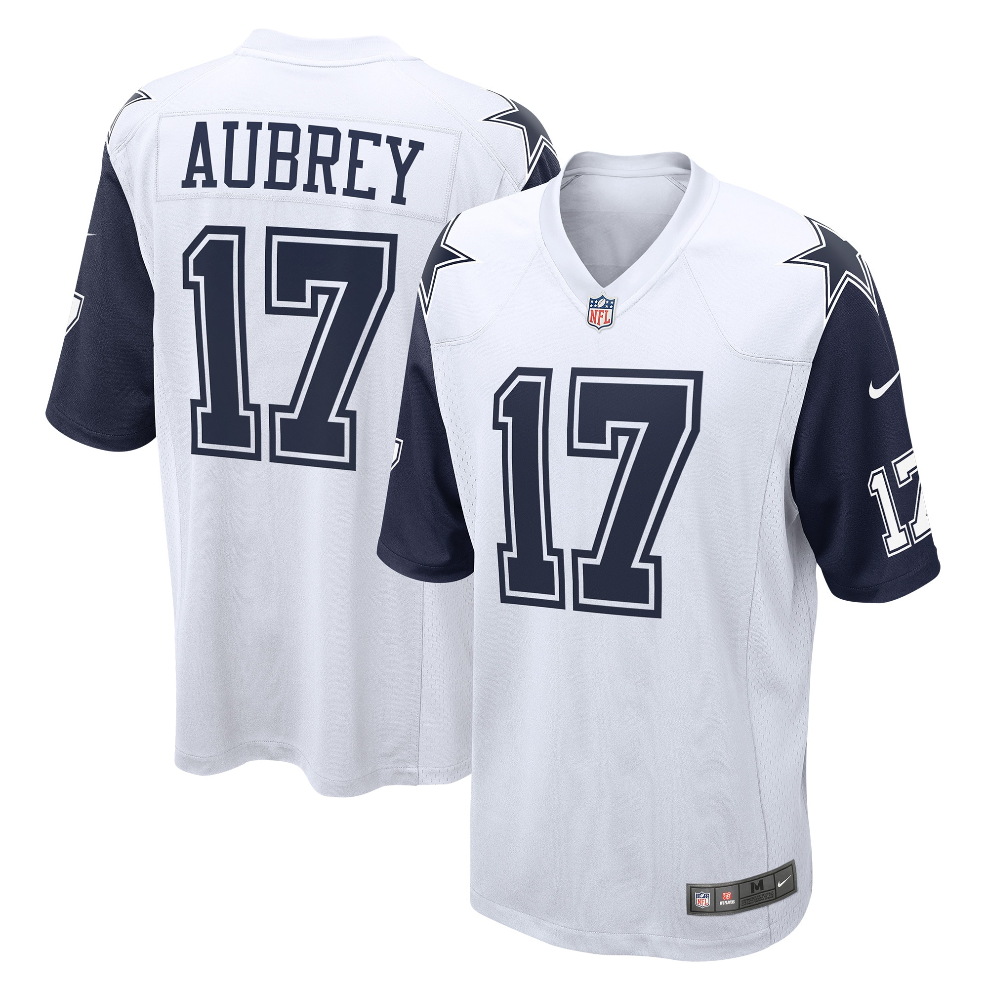 brandon aubrey dallas cowboys nike alternate game team jersey white clowdercats j3tjx.jpg