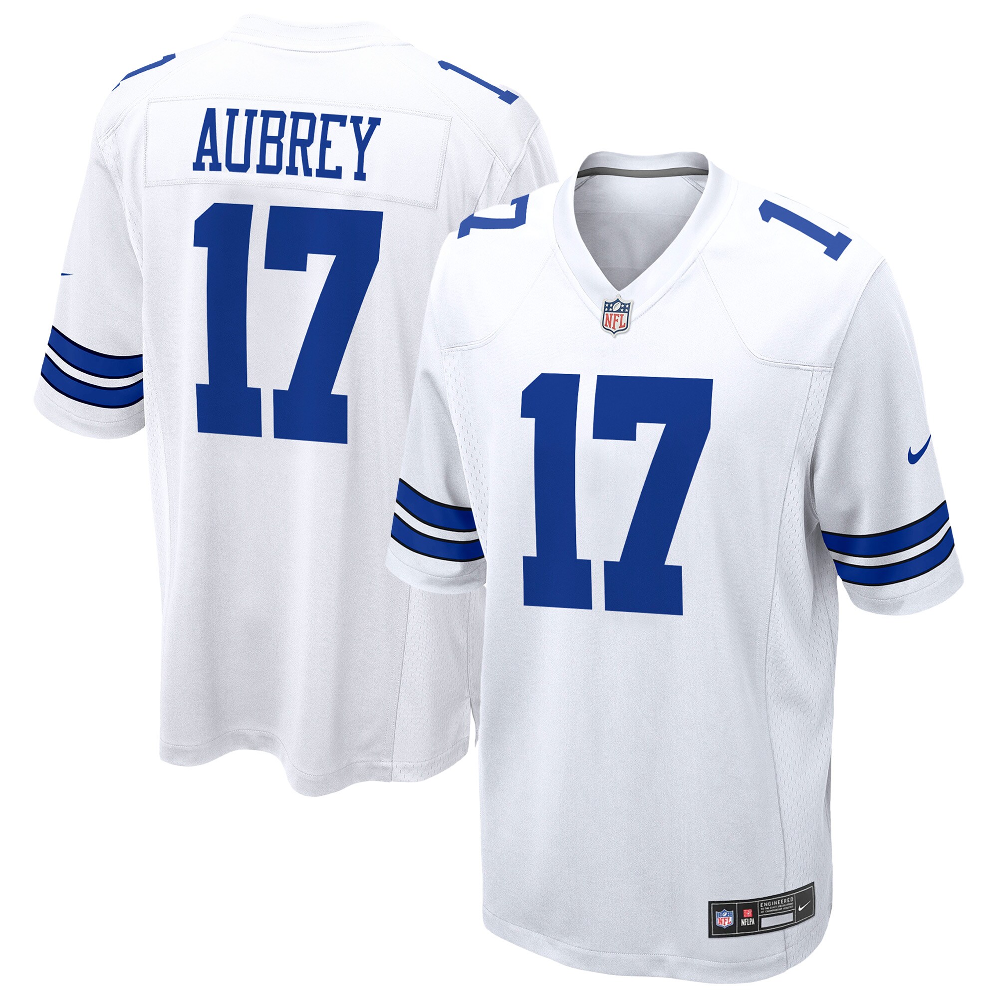 brandon aubrey dallas cowboys nike game jersey white clowdercats ipl6x.jpg