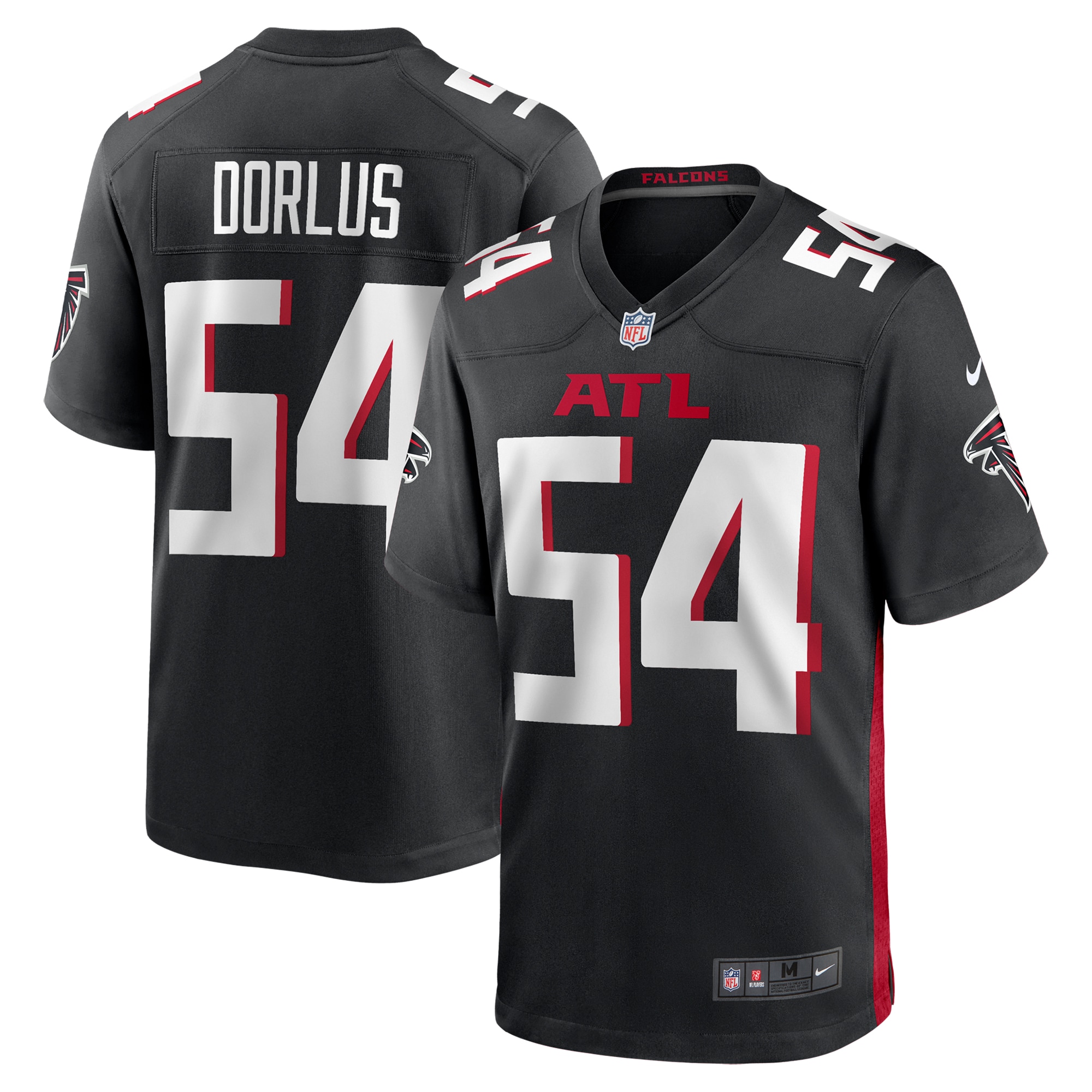brandon dorlus atlanta falcons nike team game jersey black clowdercats sx1nu.jpg