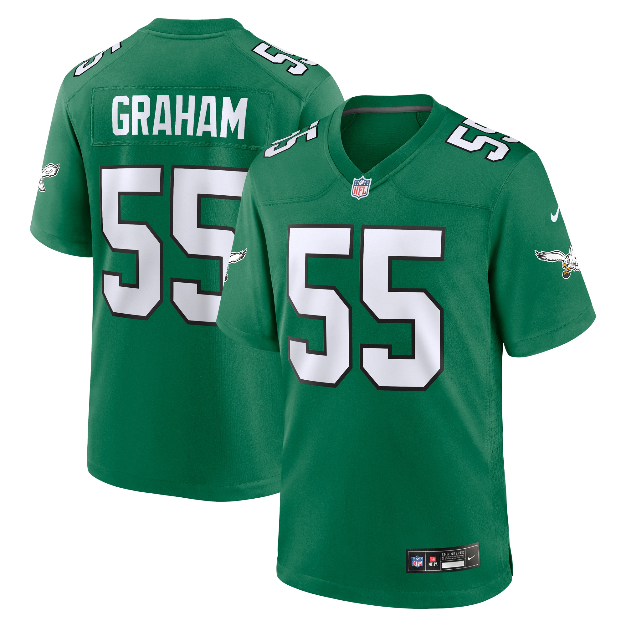 brandon graham philadelphia eagles nike alternate game jersey kelly green clowdercats ltqn6.jpg