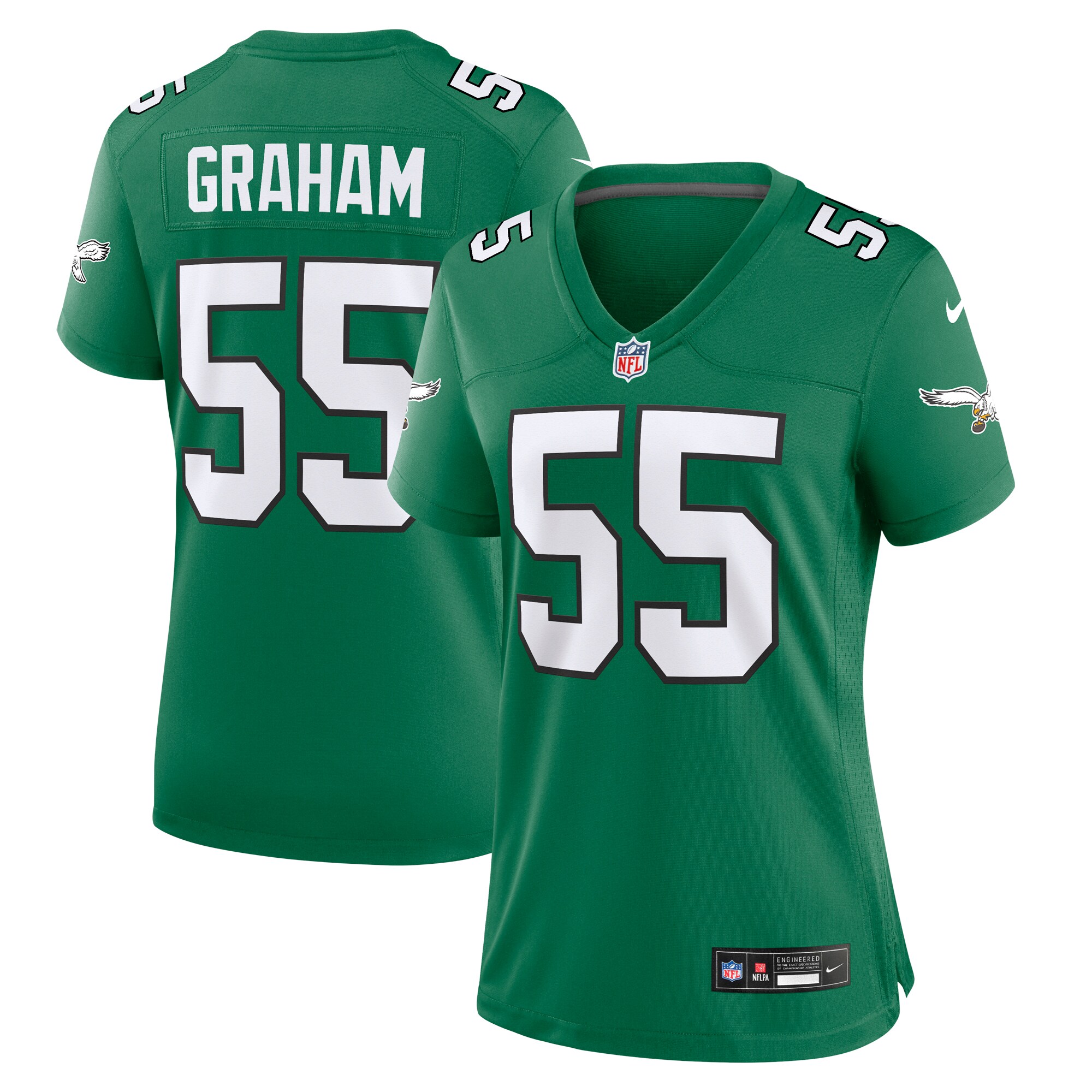brandon graham philadelphia eagles nike womens alternate game jersey kelly green clowdercats a6fww.jpg