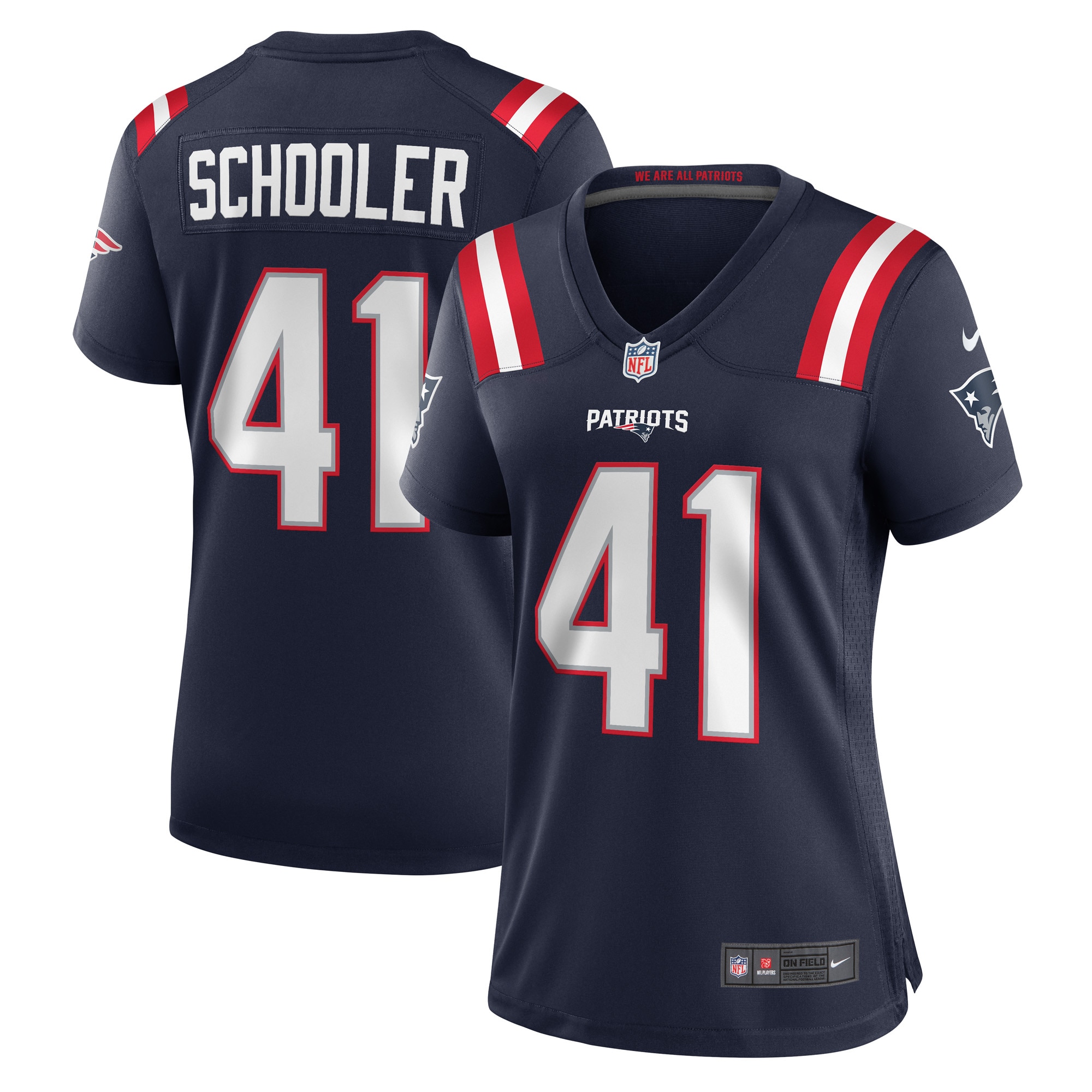 brenden schooler new england patriots nike womens game jersey navy clowdercats tptqo.jpg