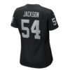 brennan jackson las vegas raiders nike womens team game jersey black clowdercats hyr04.jpg