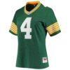 brett favre green bay packers mitchell ness womens 1996 legacy replica player jersey green clowdercats ikrnh.jpg