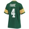 brett favre green bay packers mitchell ness womens 1996 legacy replica player jersey green clowdercats ivhxk.jpg