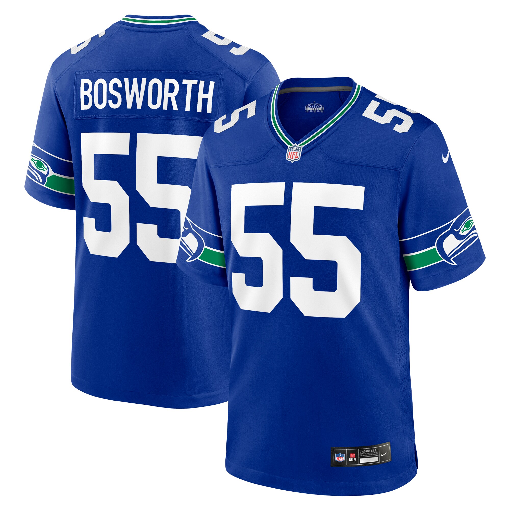 brian bosworth seattle seahawks nike retired player alternate game jersey royal clowdercats fba4v.jpg