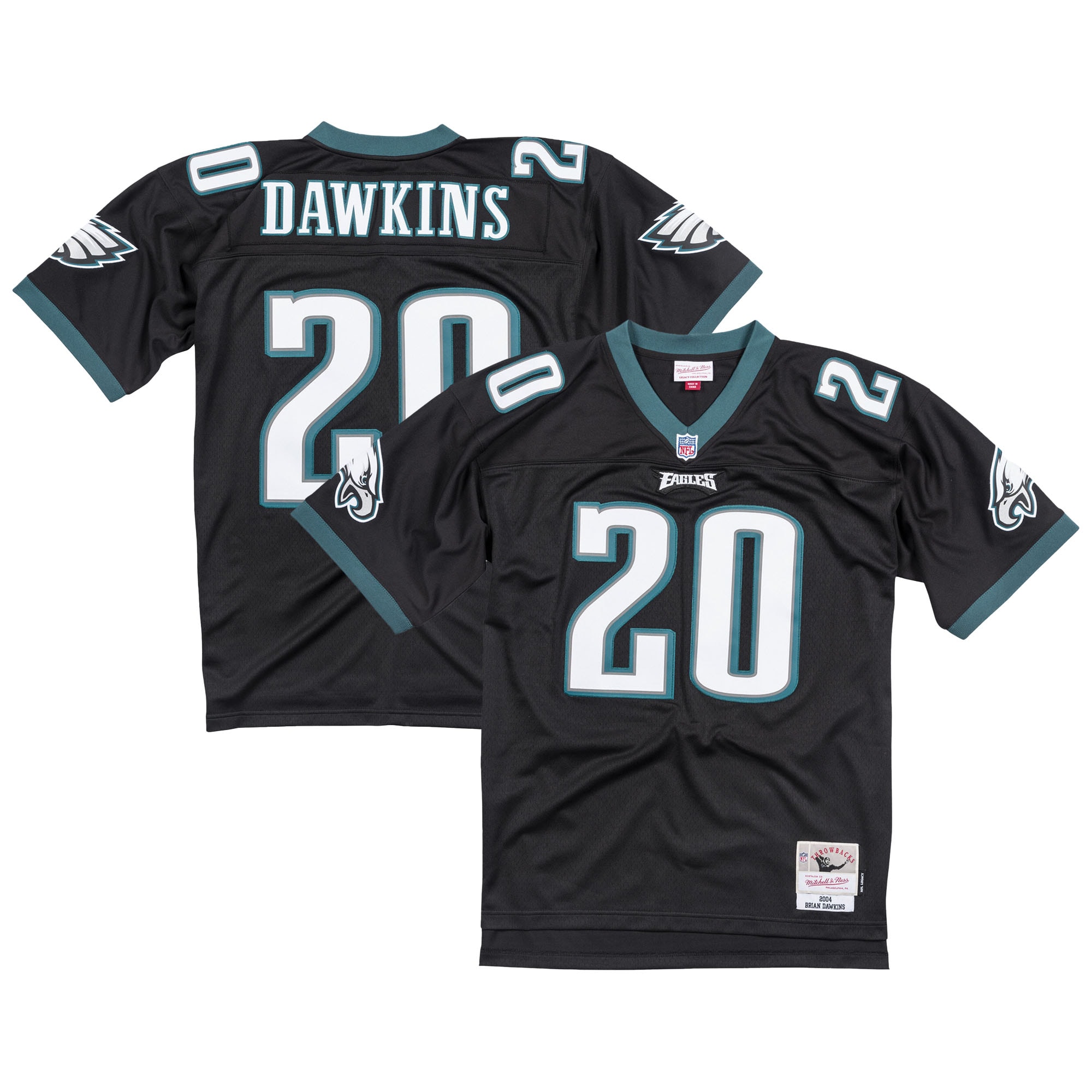 brian dawkins philadelphia eagles mitchell ness legacy replica jersey black clowdercats xdcnm.jpg