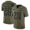 brian dawkins philadelphia eagles nike 2025 salute to service retired limited jersey olive clowdercats o44rm.jpg