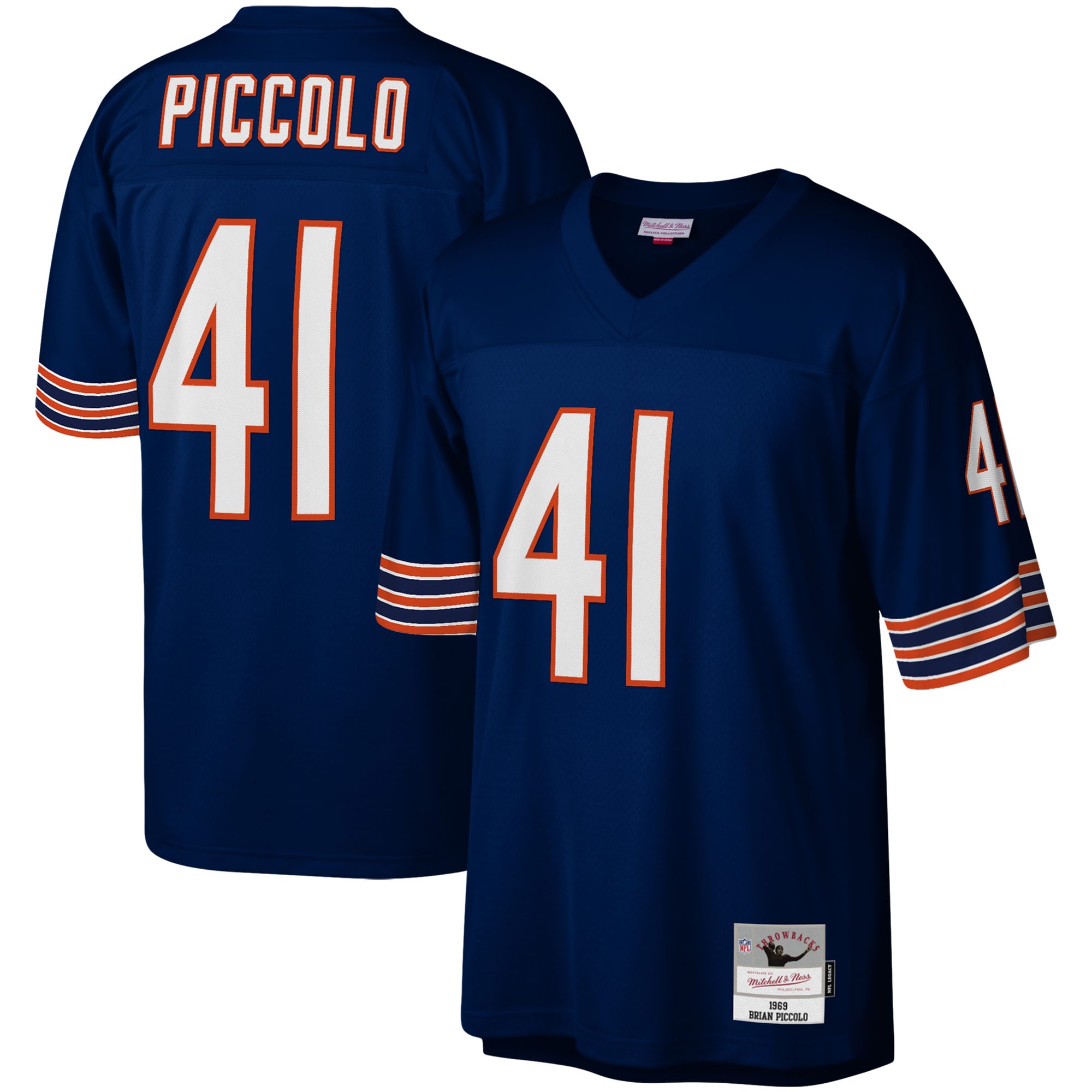 brian piccolo chicago bears mitchell ness legacy replica jersey navy clowdercats m2yw1.jpg