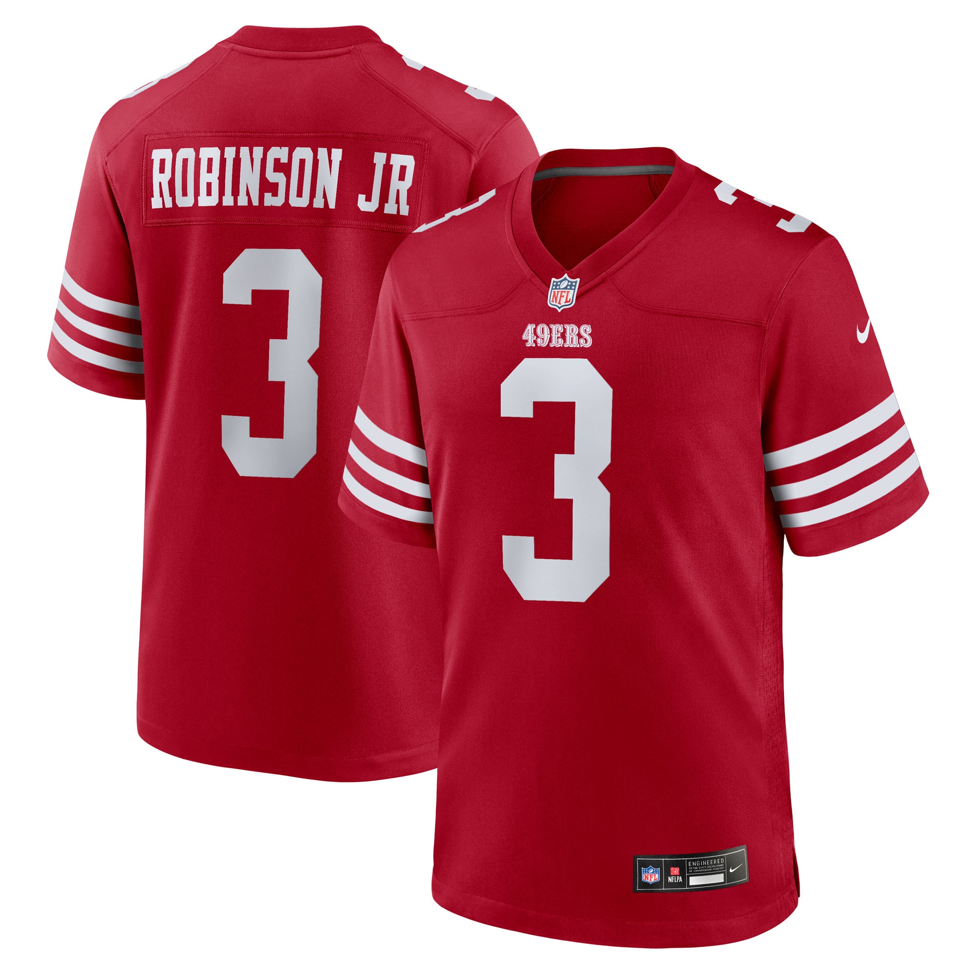 brian robinson jr san francisco 49ers nike team game jersey scarlet clowdercats 7ff7a.jpg
