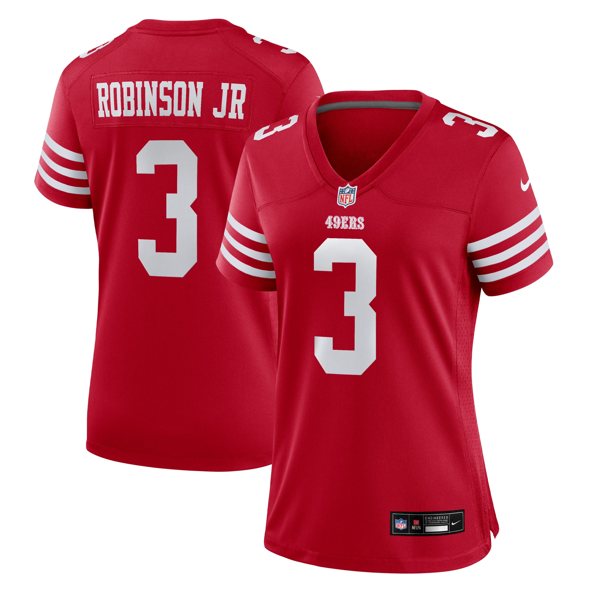 brian robinson jr san francisco 49ers nike womens team game jersey scarlet clowdercats 9vnhk.jpg