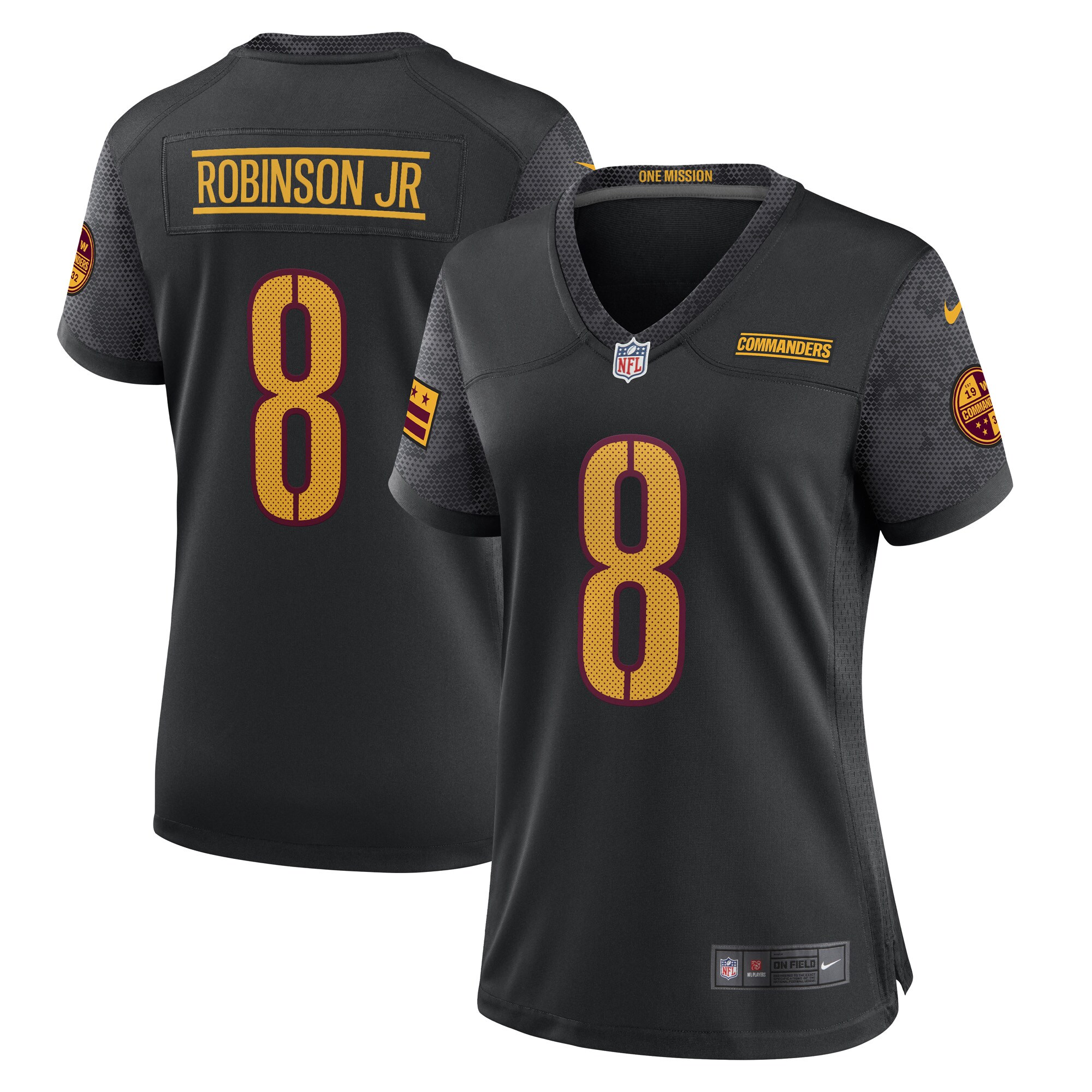 brian robinson jr washington commanders nike womens player jersey black clowdercats md3bx.jpg