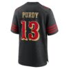 brock purdy san francisco 49ers nike 2025 rivalries collection game jersey black clowdercats 2hhqq.jpg