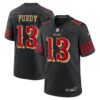 brock purdy san francisco 49ers nike 2025 rivalries collection game jersey black clowdercats gcakw.jpg