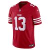 brock purdy san francisco 49ers nike vapor fuse limited jersey scarlet clowdercats qxq23.jpg