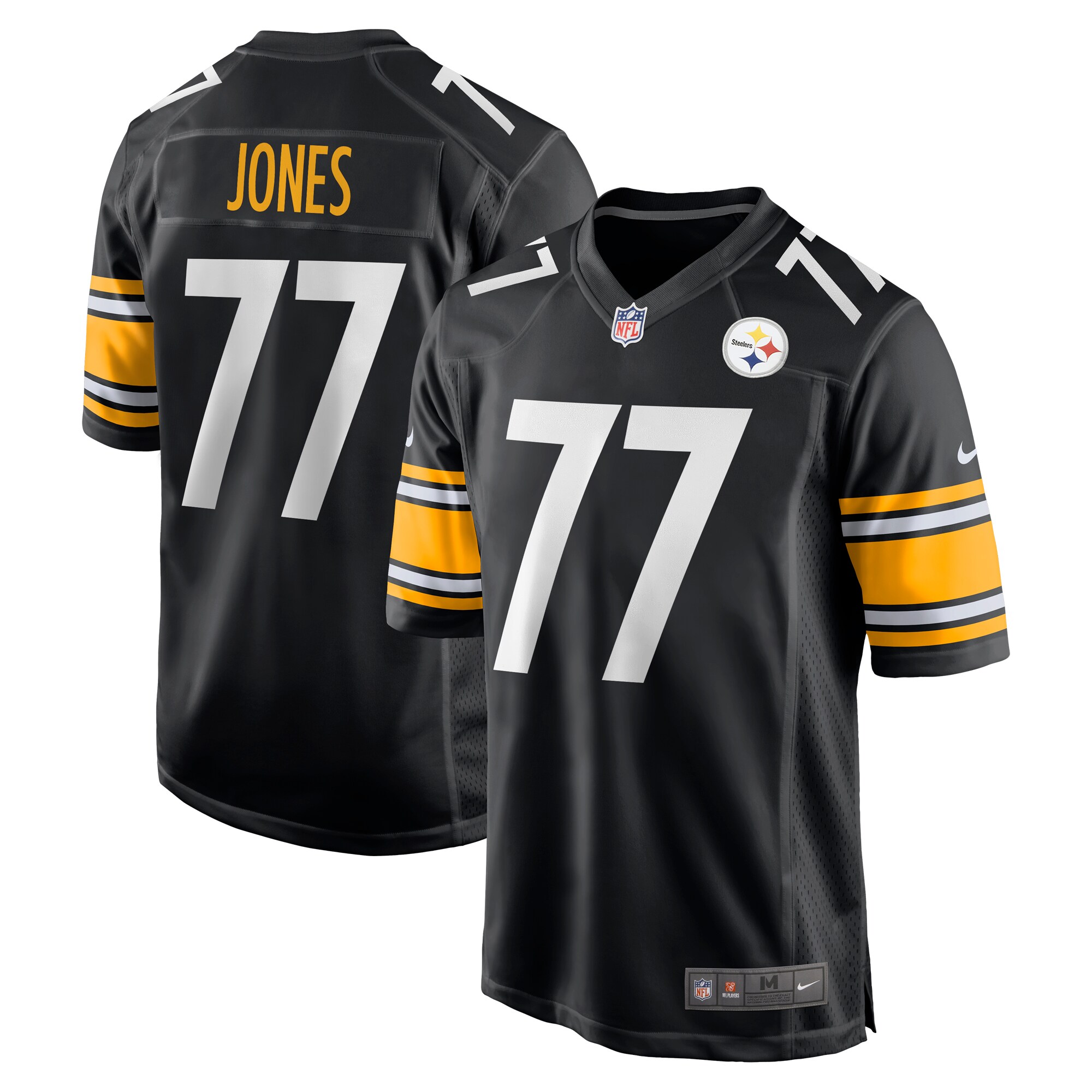 broderick jones pittsburgh steelers nike game jersey black clowdercats jhj3c.jpg