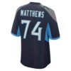 bruce matthews tennessee titans nike retired player jersey navy clowdercats yfgiu.jpg