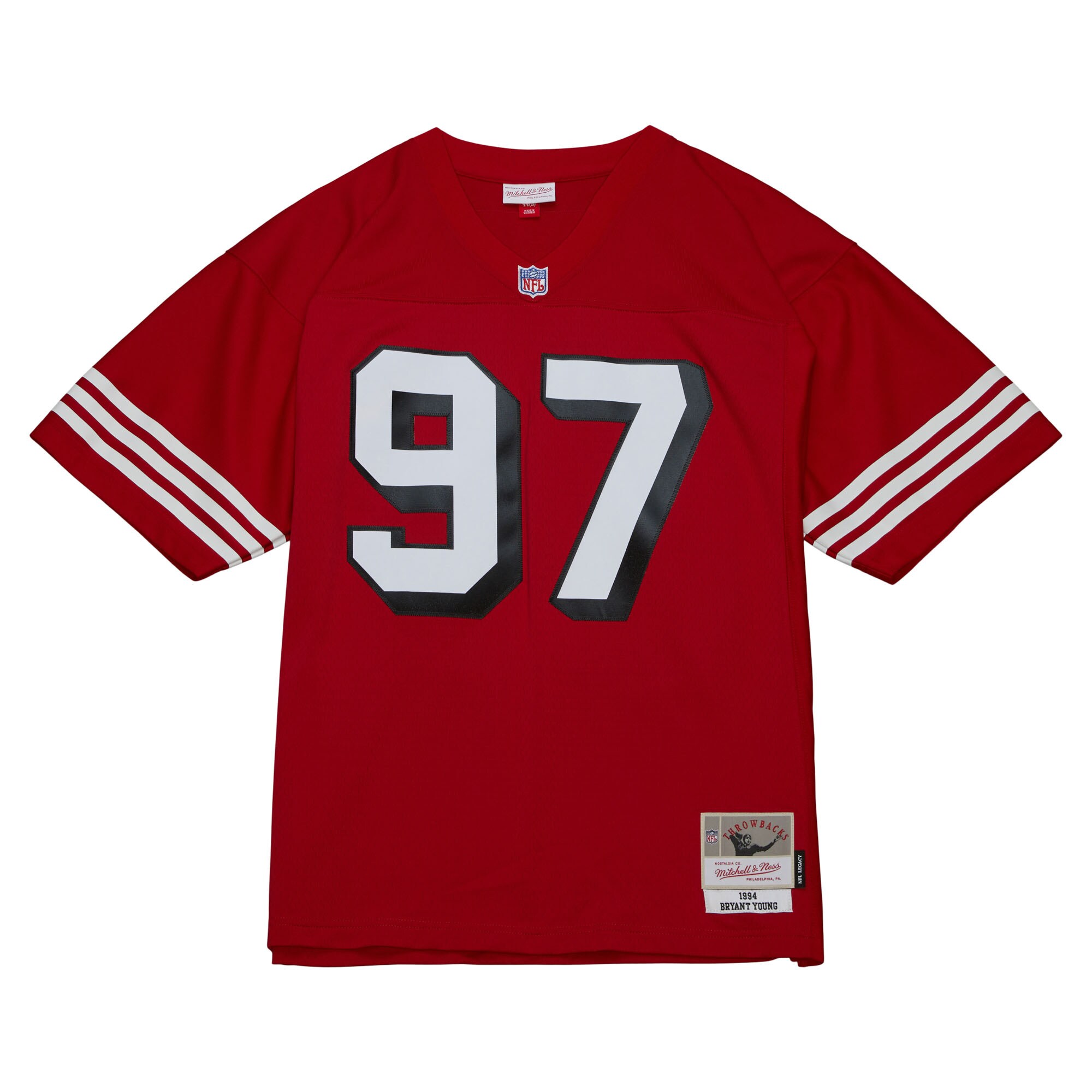 bryant young san francisco 49ers mitchell ness legacy replica jersey scarlet clowdercats 23dlb.jpg