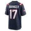 bryce baringer new england patriots nike team game jersey navy clowdercats qumeu.jpg
