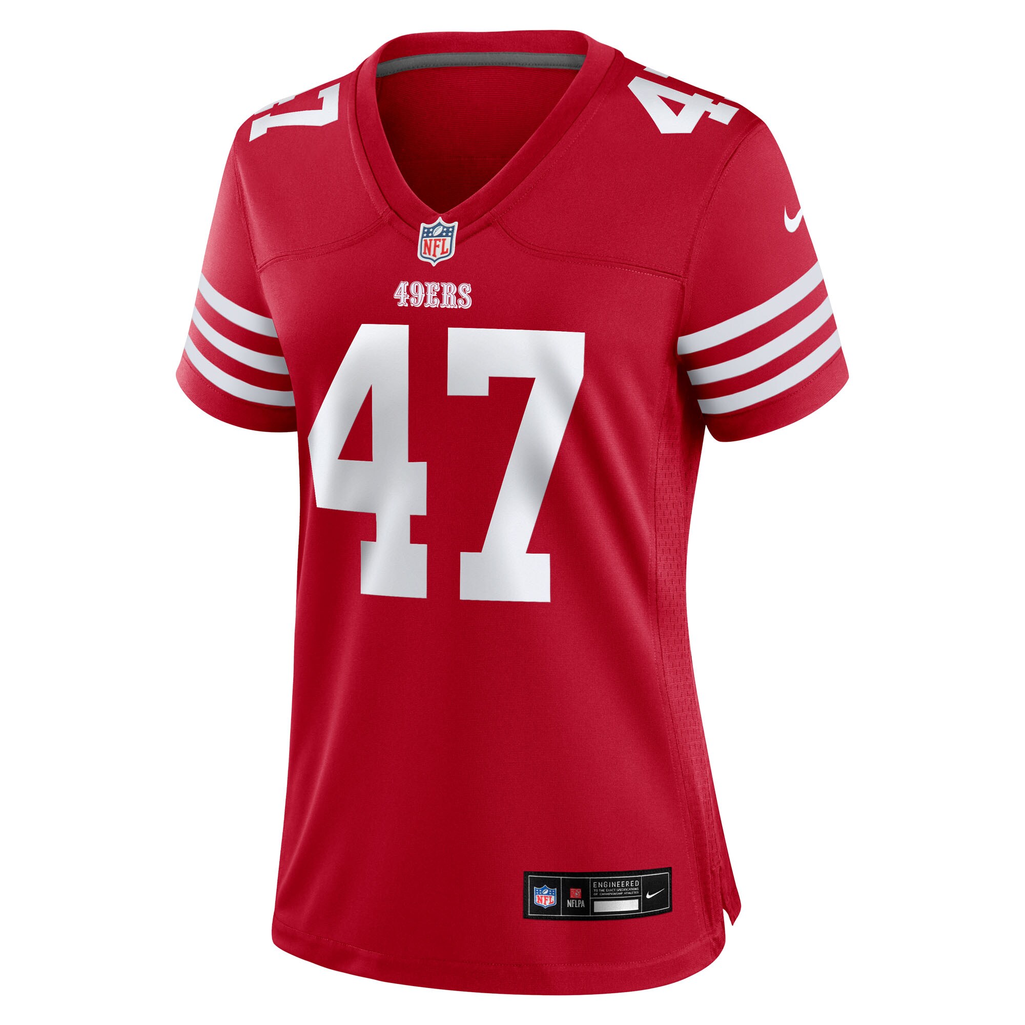 bryce huff san francisco 49ers nike womens team game jersey scarlet clowdercats r974e.jpg