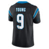 bryce young carolina panthers nike vapor fuse limited jersey black clowdercats ovryk.jpg