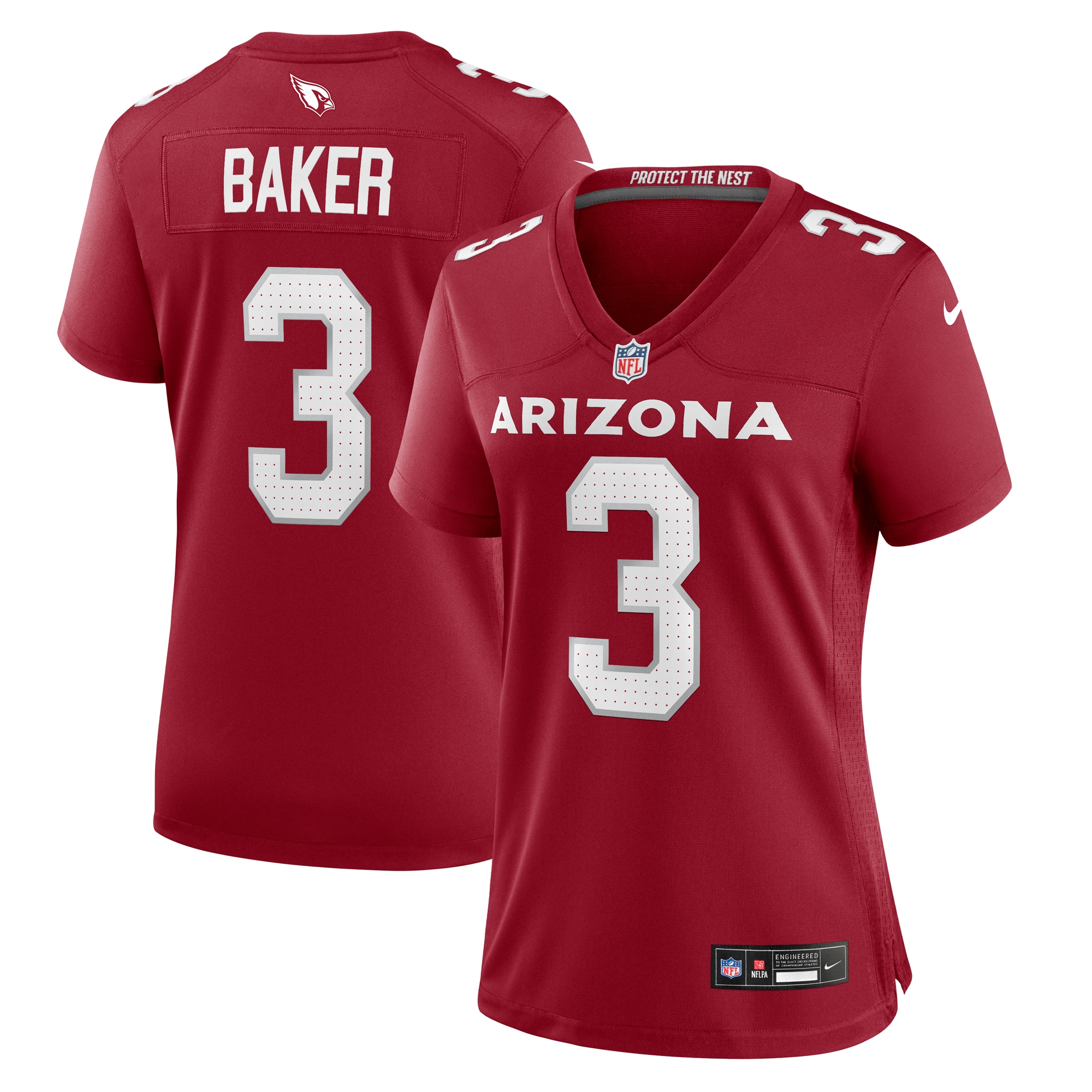 budda baker arizona cardinals nike womens team game jersey cardinal clowdercats 6hjbz.jpg