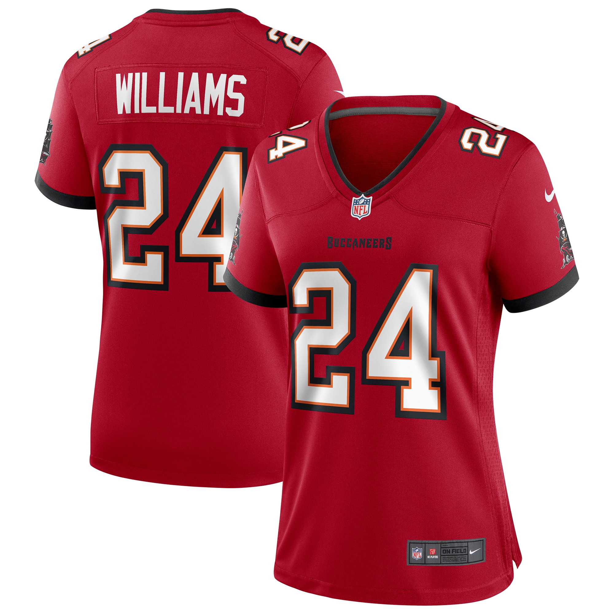 cadillac williams tampa bay buccaneers nike womens game retired player jersey red clowdercats otxw3.jpg