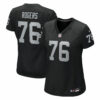 caleb rogers las vegas raiders nike womens team game jersey black clowdercats vsoko.jpg