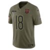 caleb williams chicago bears nike 2025 salute to service limited jersey olive clowdercats fyhdl.jpg