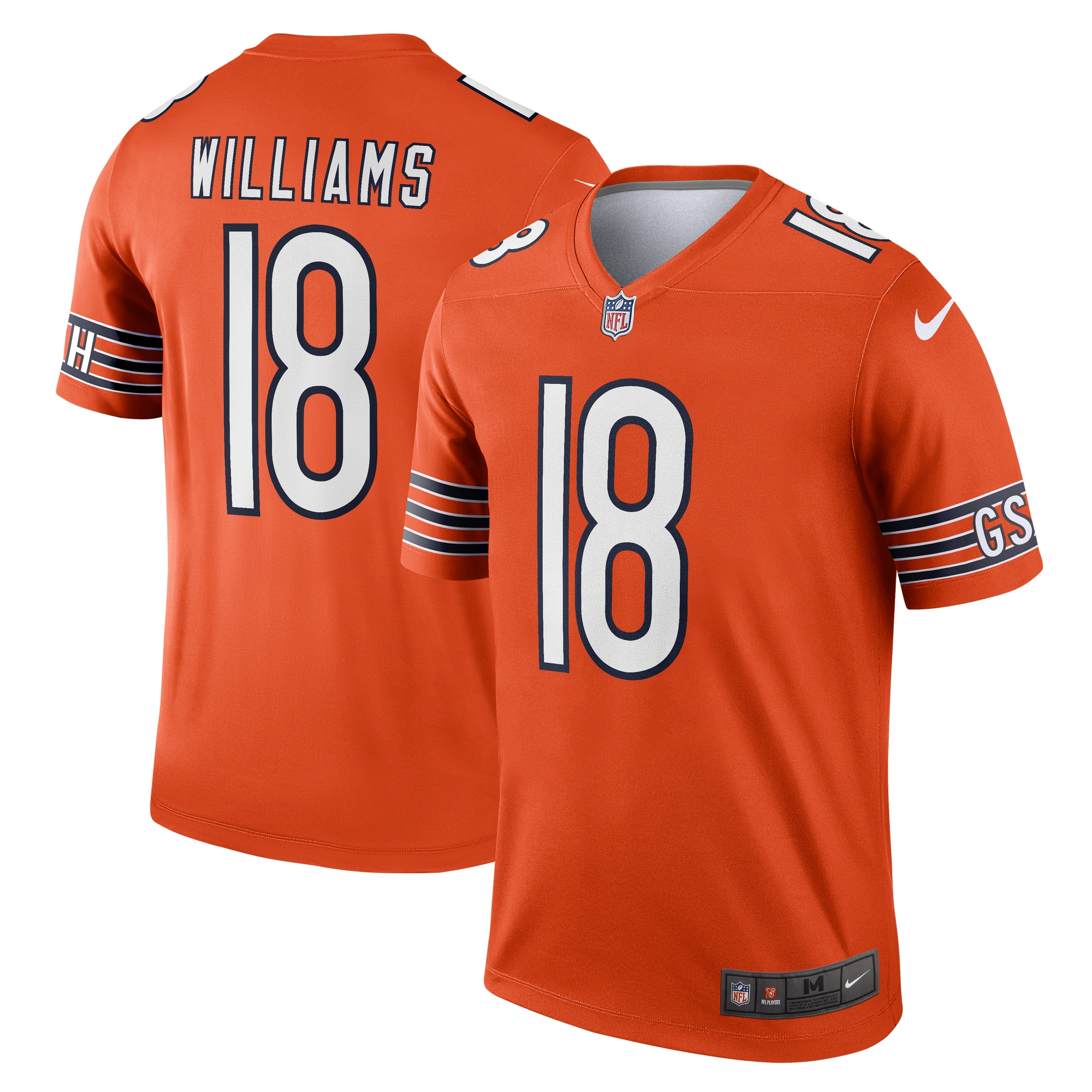 caleb williams chicago bears nike legend player performance top orange clowdercats x7kez.jpg