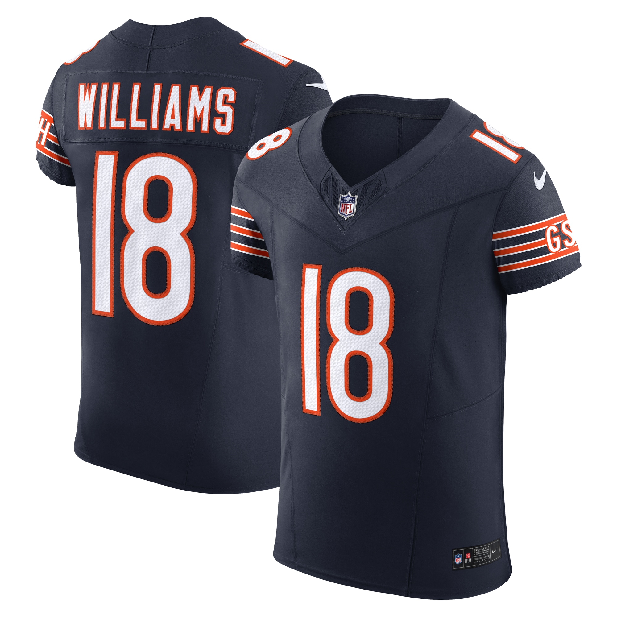 caleb williams chicago bears nike vapor fuse elite jersey navy clowdercats 7fykc.jpg