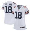 caleb williams chicago bears nike womens 2nd alternate game player jersey white clowdercats im06k.jpg