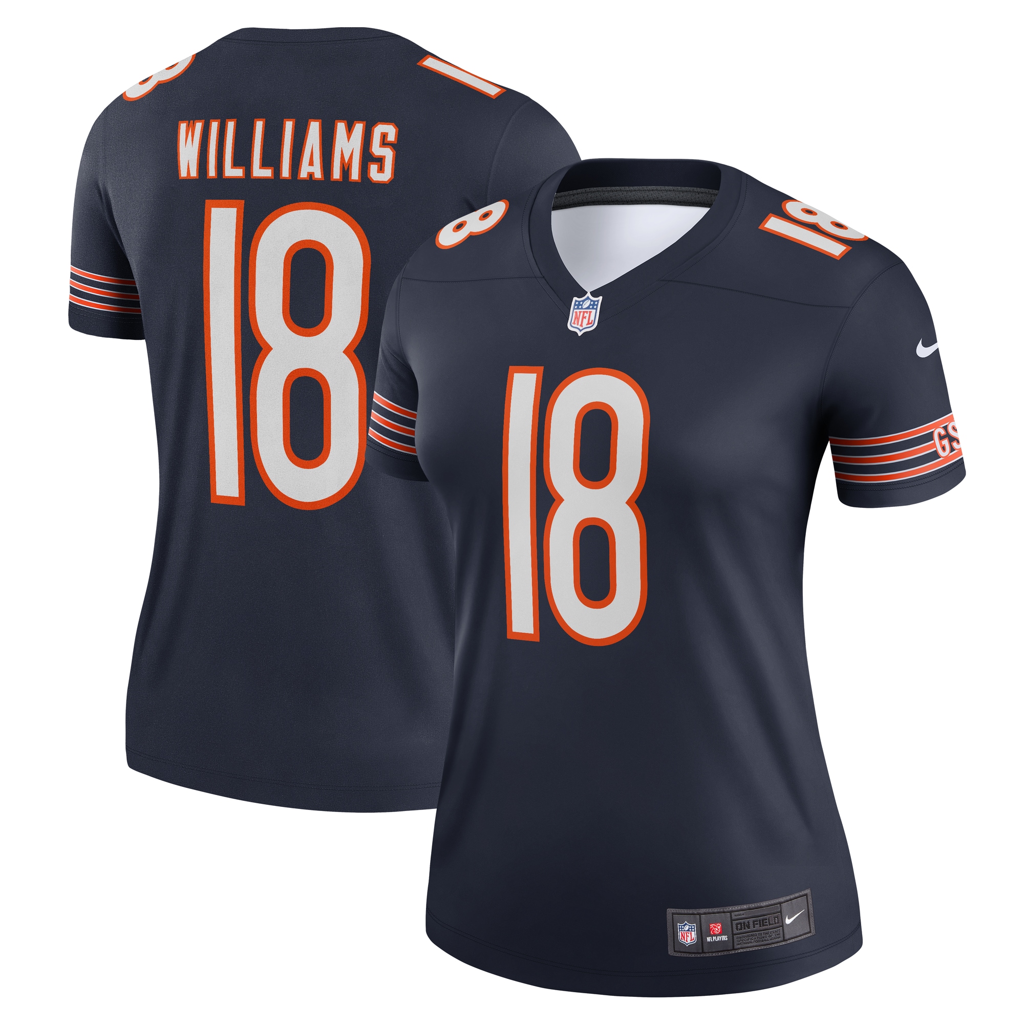 caleb williams chicago bears nike womens legend player performance top navy clowdercats 7sy63.jpg