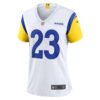 cam akers los angeles rams nike womens game jersey white clowdercats xrrs1.jpg