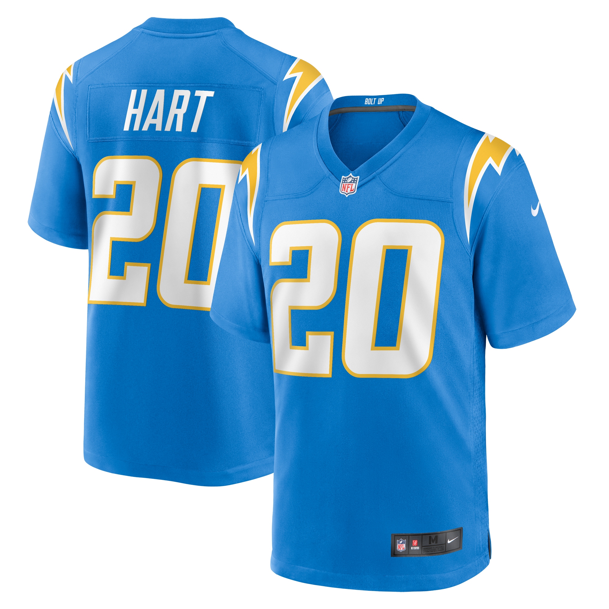 cam hart los angeles chargers nike team game jersey powder blue clowdercats z6uyx.jpg