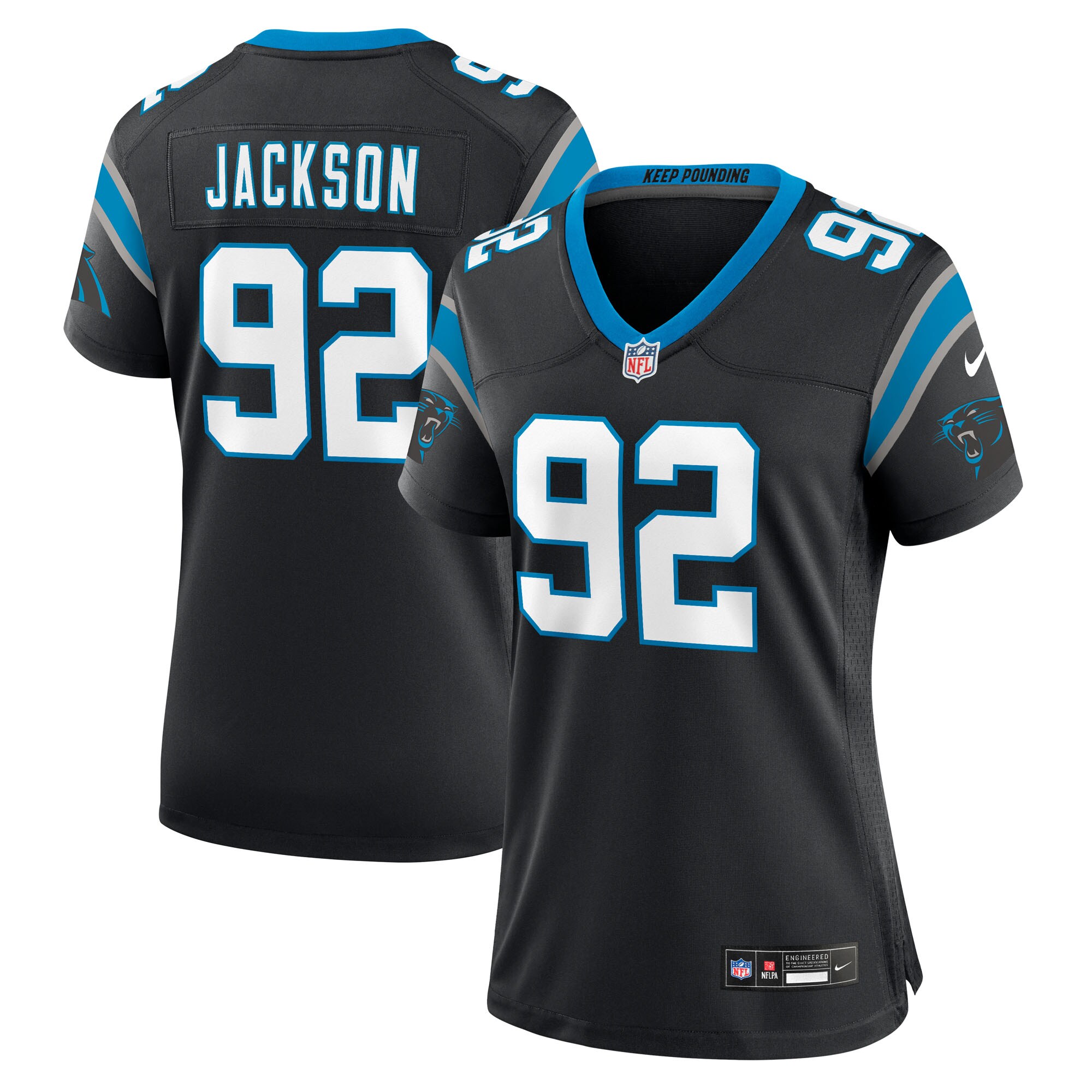 cam jackson carolina panthers nike womens team game jersey black clowdercats iwpbm.jpg