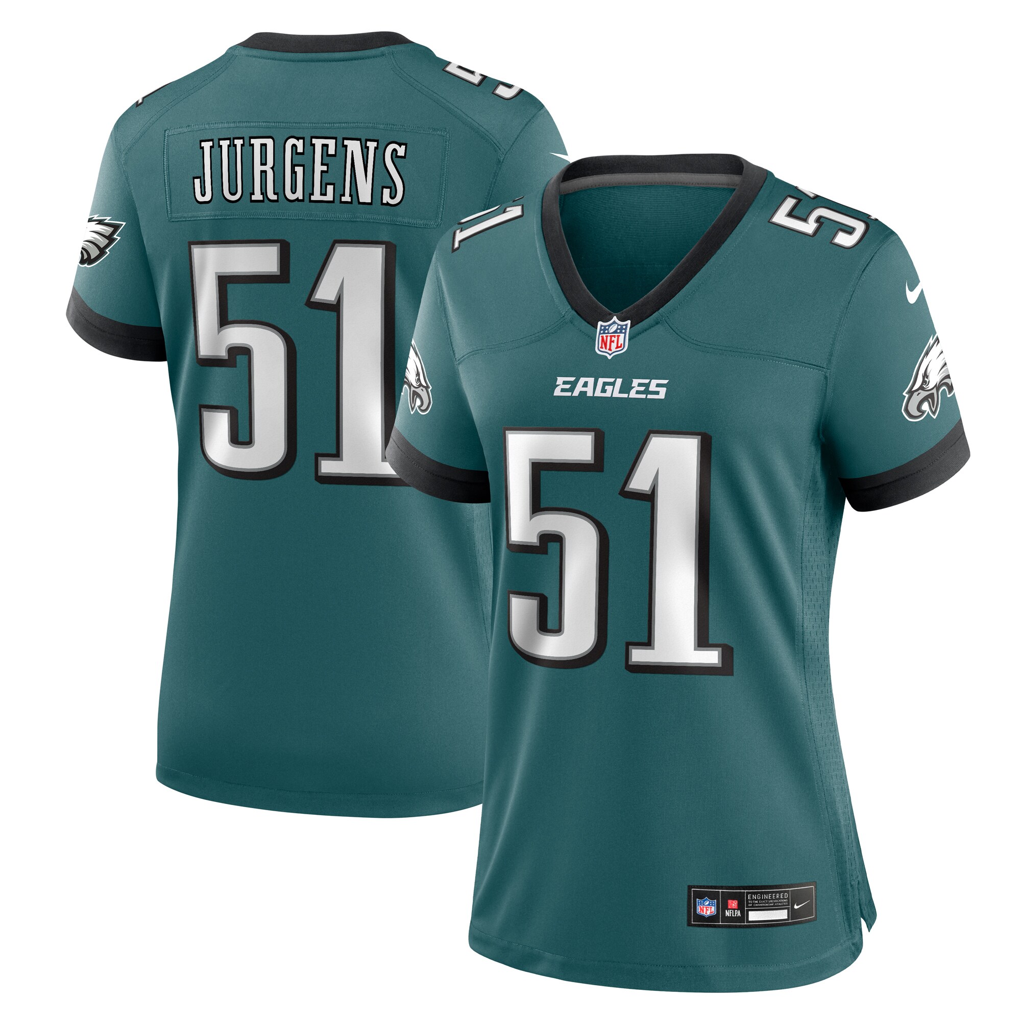 cam jurgens philadelphia eagles nike womens team game jersey midnight green clowdercats kgcga.jpg