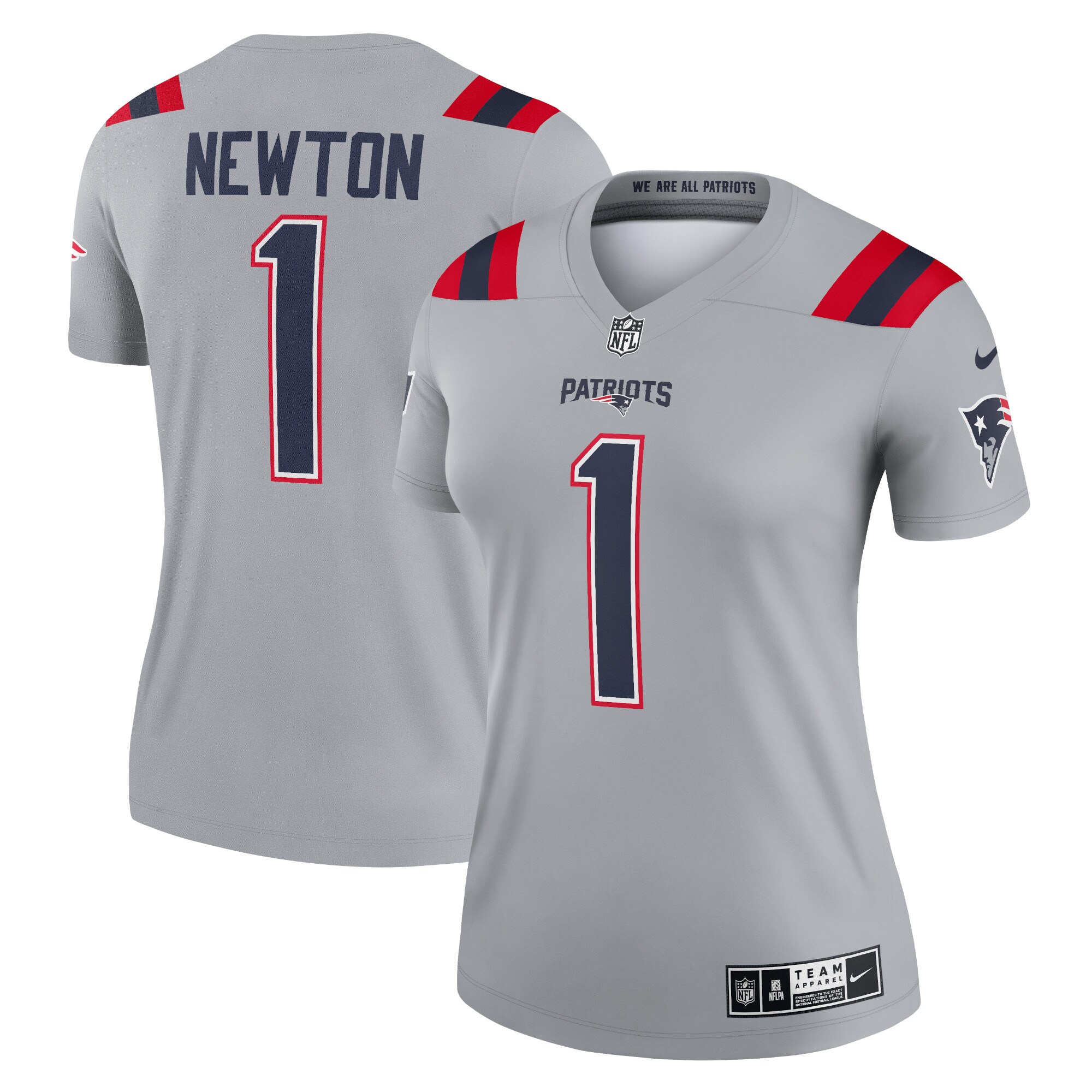 cam newton new england patriots nike womens inverted legend jersey silver clowdercats vc0q9.jpg