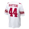 cam skattebo new york giants nike game jersey white clowdercats j8rry.jpg