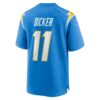 cameron dicker los angeles chargers nike game jersey powder blue clowdercats clkon.jpg