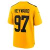 cameron heyward pittsburgh steelers nike alternate 1933 throwback game jersey gold clowdercats oidvi.jpg