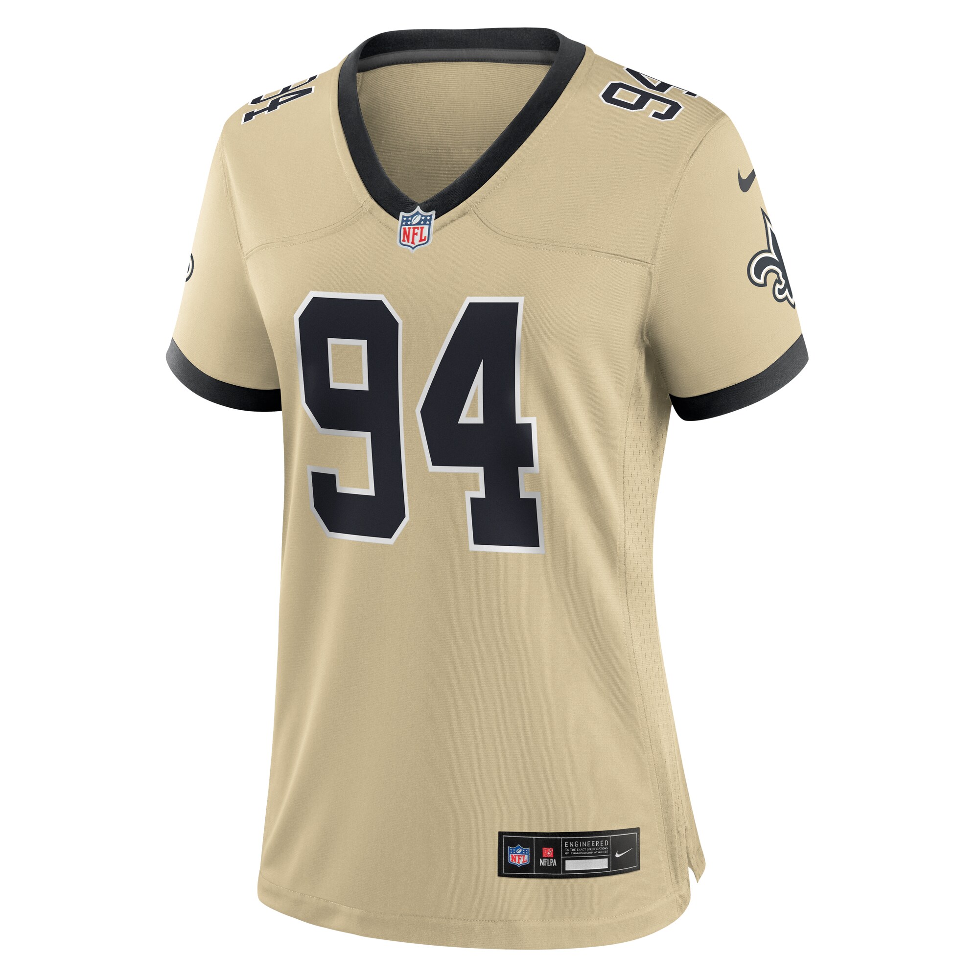 cameron jordan new orleans saints nike womens gameday golds alternate game player jersey gold clowdercats ehqkx.jpg