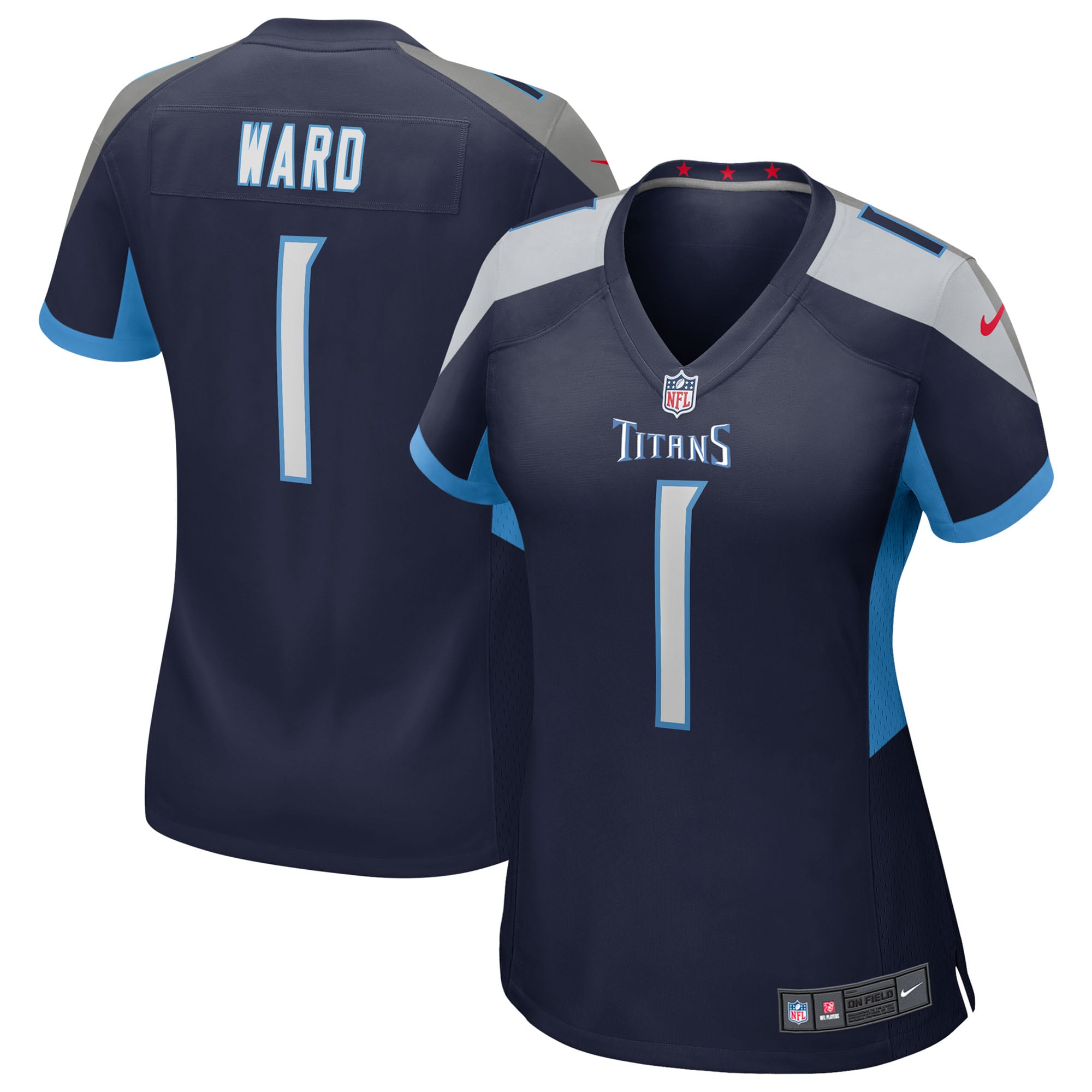 cameron ward tennessee titans nike womens 2025 nfl draft first round pick alternate game jersey navy clowdercats qbpe9.jpg