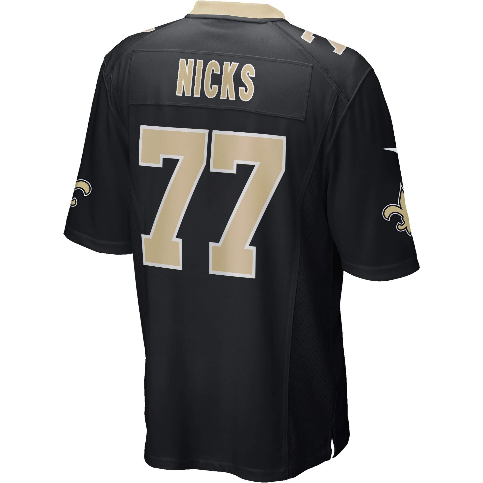 carl nicks new orleans saints nike game retired player jersey black clowdercats hllbq.jpg