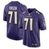 carson vinson baltimore ravens nike team game jersey purple clowdercats b1m8c.jpg