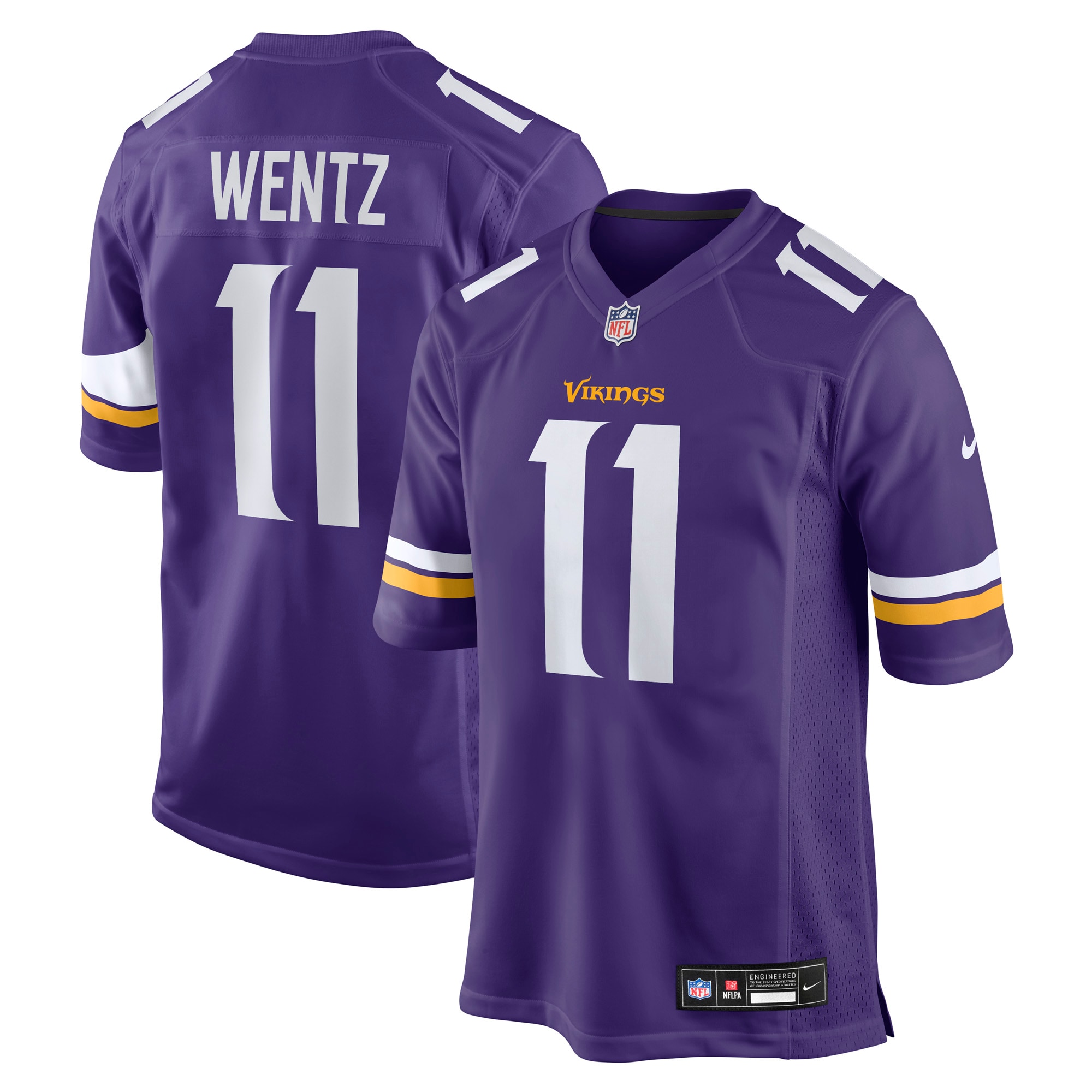carson wentz minnesota vikings nike team game jersey purple clowdercats sjbbh.jpg