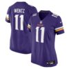 carson wentz minnesota vikings nike womens team game jersey purple clowdercats beelj.jpg