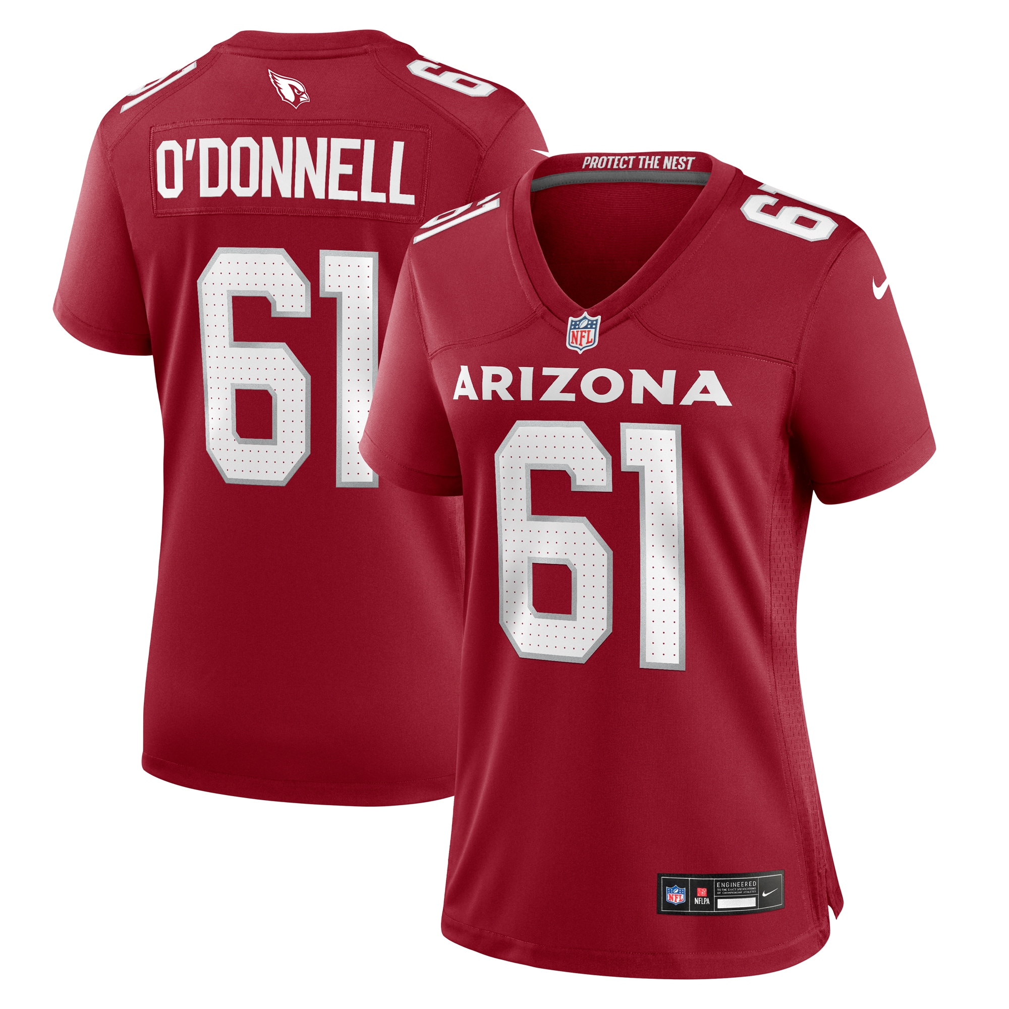 carter odonnell arizona cardinals nike womens team game jersey cardinal clowdercats wz2is.jpg